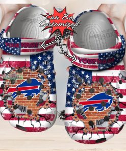 American Football Buffalo Bills Pride Crocs