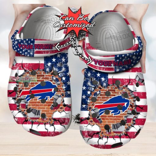 American Football Buffalo Bills Pride Crocs