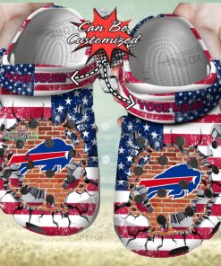 American Football Buffalo Bills Pride Crocs