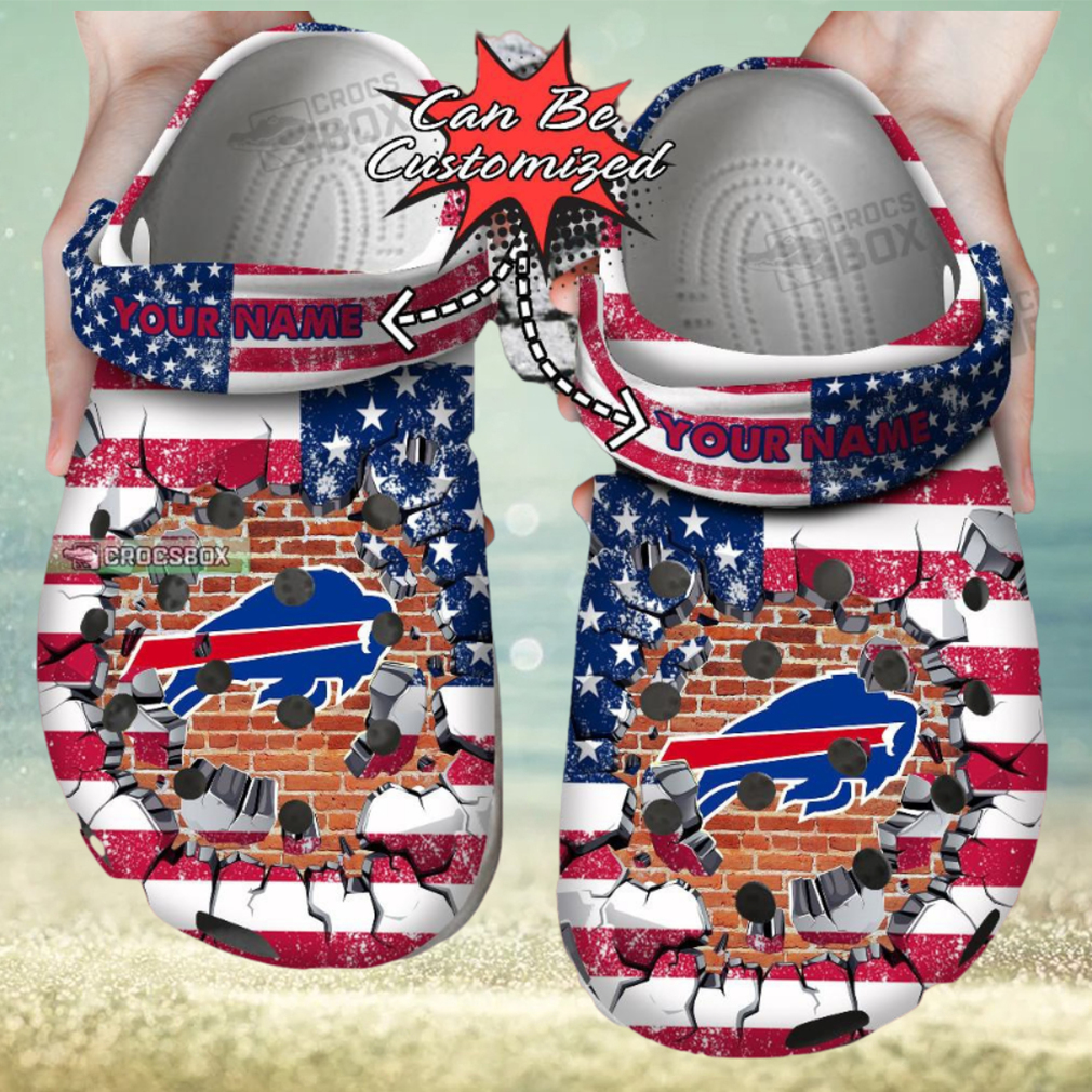 American Football Buffalo Bills Pride Crocs American Football Buffalo Bills Pride Crocs