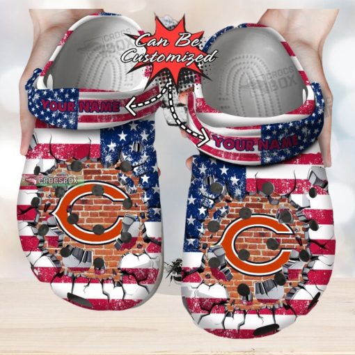 American Football Chicago Bears Crocs Clogs