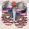 Personalized Boy Valentines Pattern Skateboard Hearts Clog Shoes For Men And Women Classic Valentine Crocs Valentines Day Crocs NEW