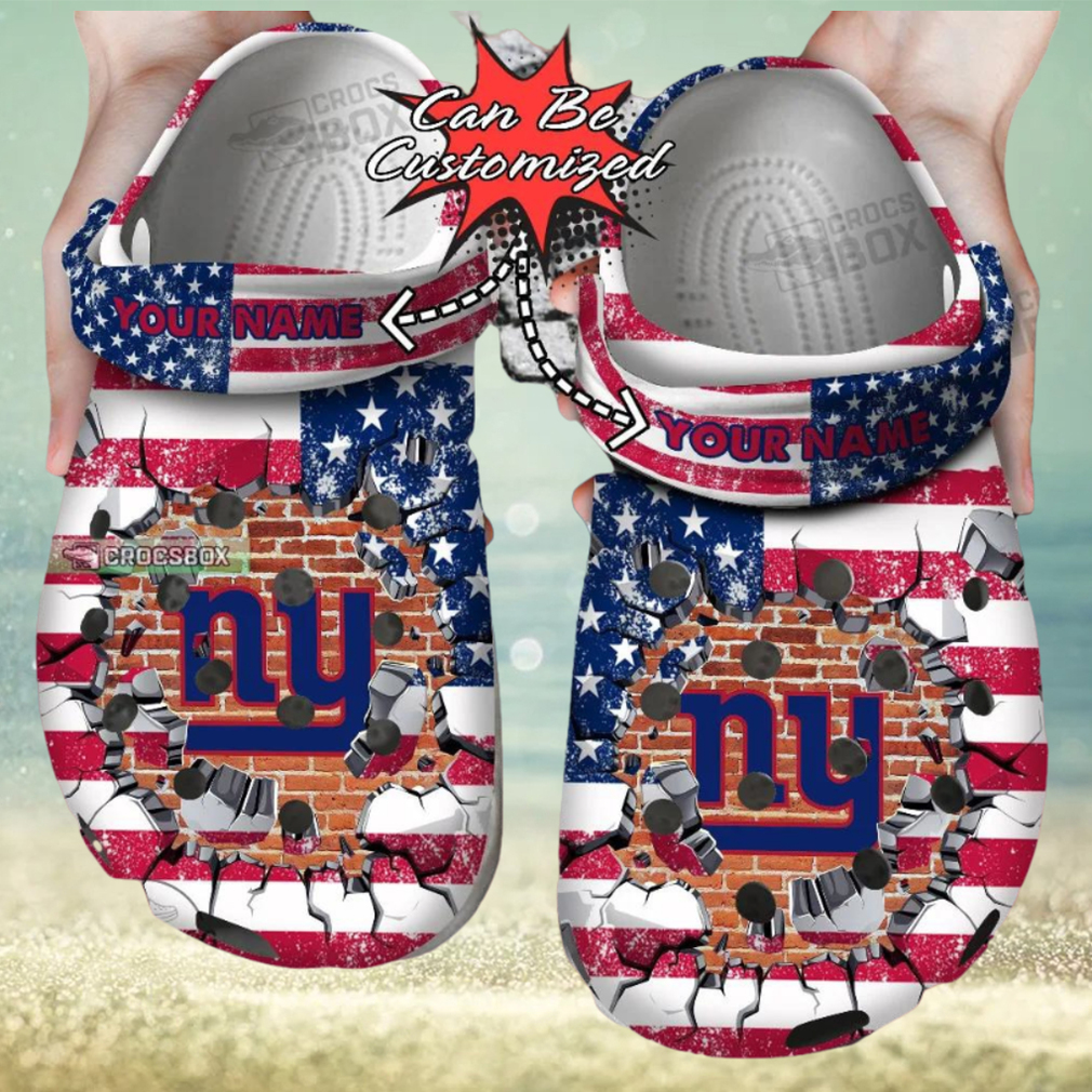 American Football NY Giants Crocs Shoes American Football NY Giants Crocs Shoes