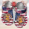 4Th Of July Usa Flag Baseball Crocs