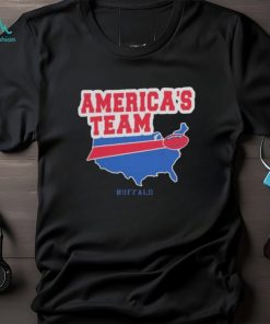 America’s Team Buffalo Bills State Mix Logo T shirt