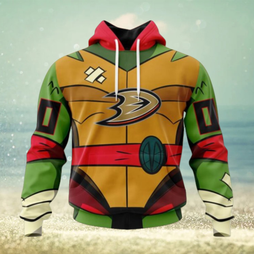 Anaheim Ducks Hoodie Special Teenage Mutant Ninja Turtles Design Hoodie Anaheim Ducks Hoodie Special Teenage Mutant Ninja Turtles Design Hoodie