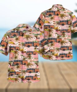 Andrews, Texas, Andrews Fire Department Hawaiian Shirt 3D Short Sleeve Shirt