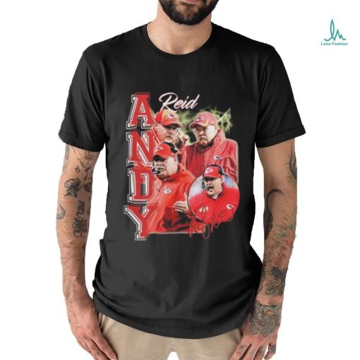 Andy Reid Coach Kansas City Chiefs Signature Vintage 2024 Shirt
