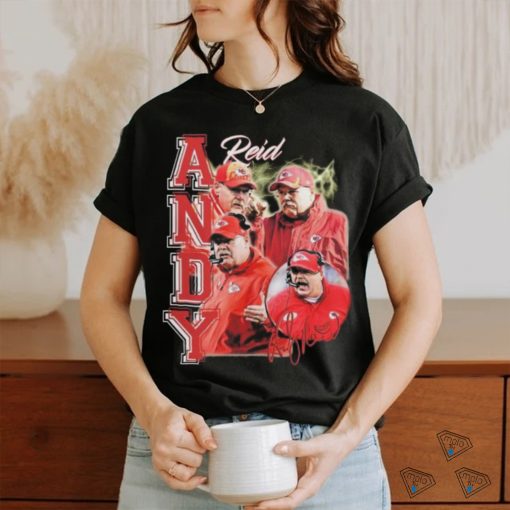 Andy Reid Coach Kansas City Chiefs Signature Vintage 2024 Shirt