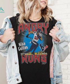 Angry Runs Texans Nico Collins Retro GMF Kyle Brandt T Shirt