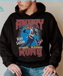 Angry Runs Texans Nico Collins Retro GMF Kyle Brandt T Shirt