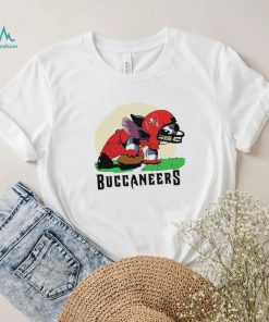 Angry Stitch character player Tampa Bay Buccaneers football logo shirt