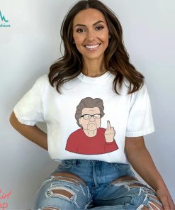 Angry grandma middle finger T shirt