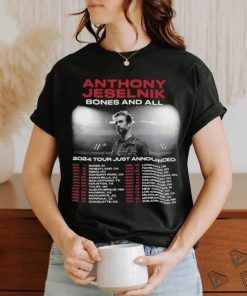 Anthony Jeselnik Bones and All 2024 Tour T shirt