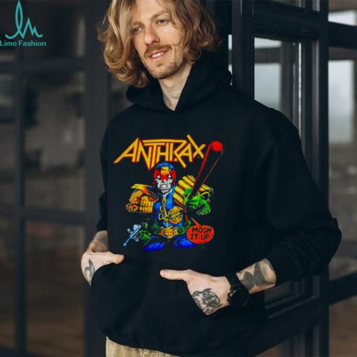 Anthrax Judge Dredd Mosh It Up Shirt