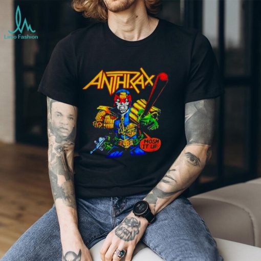 Anthrax Judge Dredd Mosh It Up Shirt