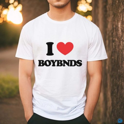 Antikpopstar I Love Boybnds Shirt