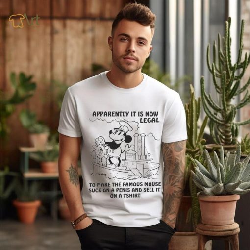 Apparently It Is Now Legal To Make The Famous Mouse Suck on a Penis and Sell It on a t shirt