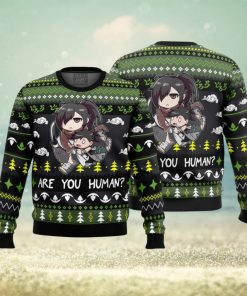 Are You Human Dororo Ugly Christmas Sweater