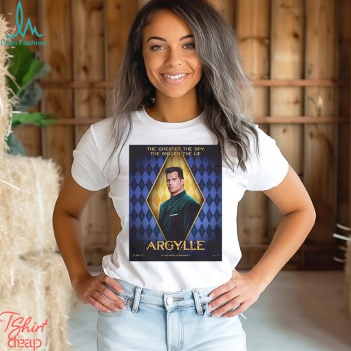 Argylle Henry Cavill As The Super Spy The Greater The Spy The Bigger The Lie Classic T Shirt