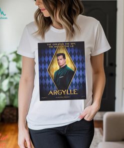Argylle Henry Cavill As The Super Spy The Greater The Spy The Bigger The Lie Classic T Shirt
