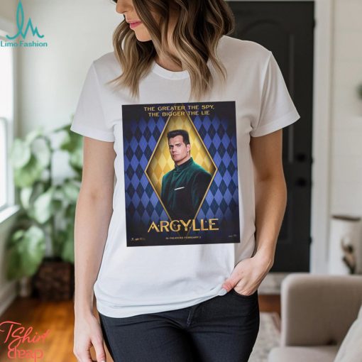 Argylle Henry Cavill As The Super Spy The Greater The Spy The Bigger The Lie Classic T Shirt