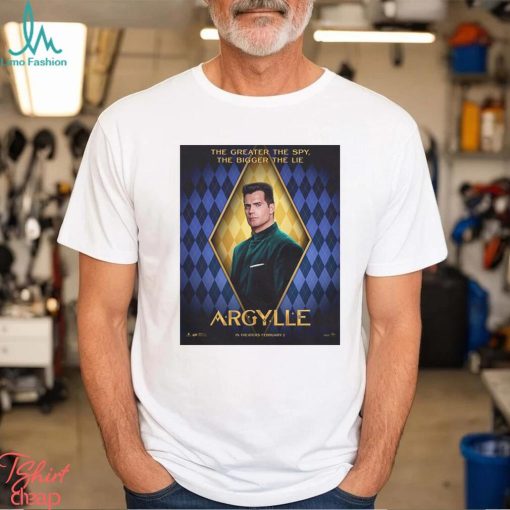 Argylle Henry Cavill As The Super Spy The Greater The Spy The Bigger The Lie Classic T Shirt