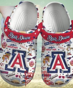Arizona Bear Down Wildcats Crocs Shoes