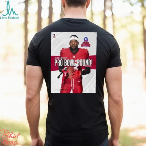 Arizona Cardinals Budda Baker Named To 2024 Nfc Pro Bowl Games T Shirt