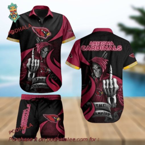 Arizona Cardinals Clothing Hawaiian Style Series Shirt