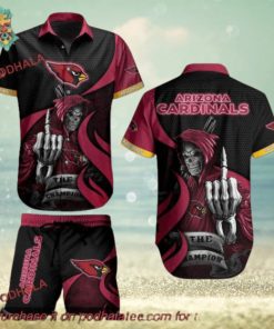 Arizona Cardinals Clothing Hawaiian Style Series Shirt