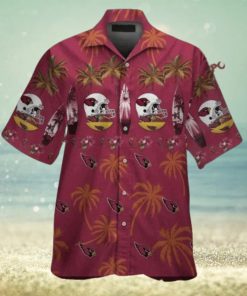 Arizona Cardinals Merch Tropical Short Sleeve Hawaiian Shirt