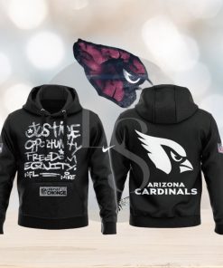 Arizona Cardinals NFL Justice Opportunity Equity Freedom Hoodie 3D