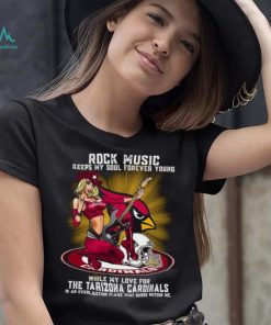 Arizona Cardinals rock music keep my soul forever young shirt