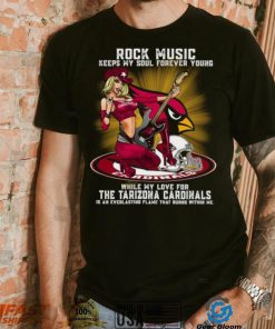 Arizona Cardinals rock music keep my soul forever young shirt