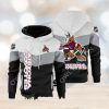 Personalized Nhl Toronto Maple Leafs Broken Mix Jersey Style Hoodie