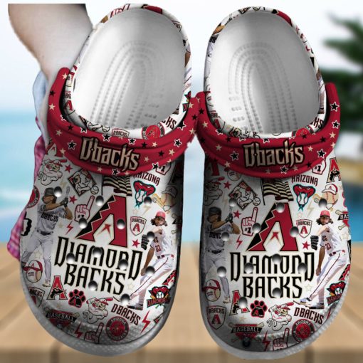 Arizona Diamondbacks MLB Sport Crocs Crocband Clogs Shoes Comfortable For Men Women and Kids – Footwearelite Exclusive