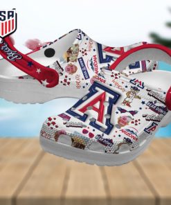 Arizona Wildcats Bear Down For Life Crocs Clog Shoes
