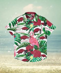 Arkansas Razorbacks Flamingo Hawaiian Shirt