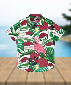 Arkansas Razorbacks Flamingo Hawaiian Shirt