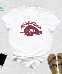 Arkansas Razorbacks wooo pig sooie hogs shirt
