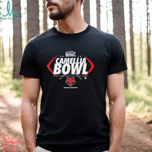 Arkansas State Red Wolves 10th Anniversary Camellia Bowl 2023 At Cramton Bowl Stadium Tee Shirt