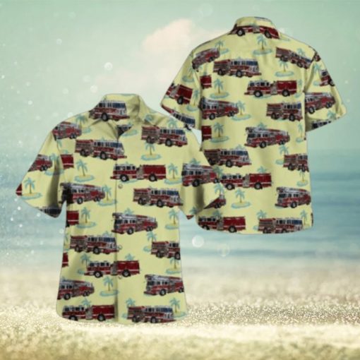 Arlington County Fire Department Virginia Hawaiian Shirt 3D Short Sleeve Shirt