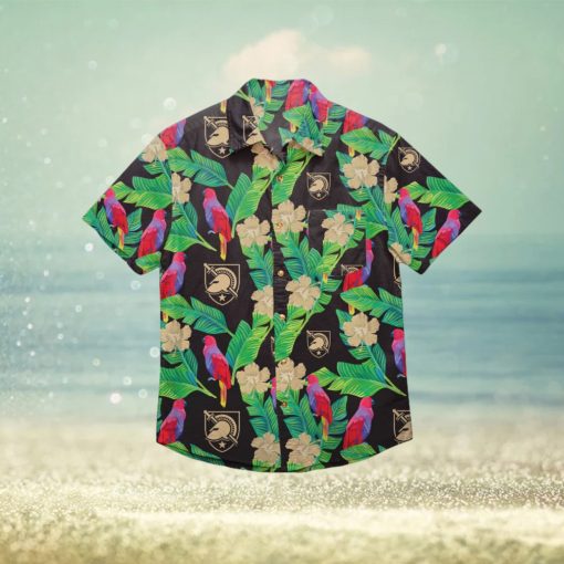 Army Black Knights Floral Hawaiian Shirt