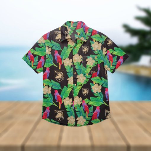 Army Black Knights Floral Hawaiian Shirt