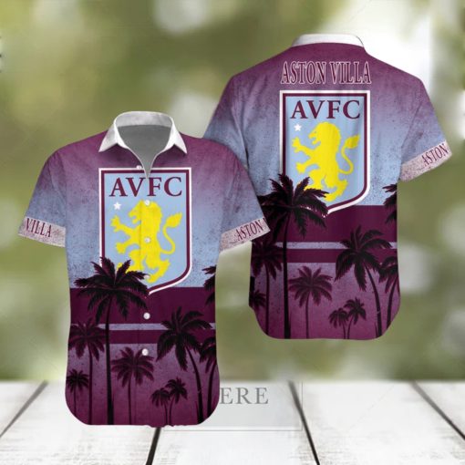 Aston Villa Football Club Full Printed Unisex Hawaiian Shirt