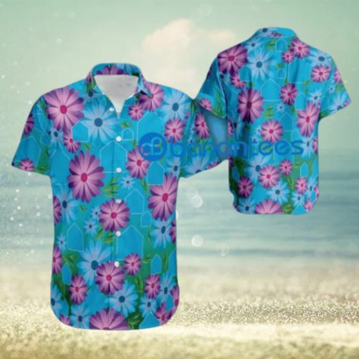 At Home Logo Flower New Style Hawaiian Shirt