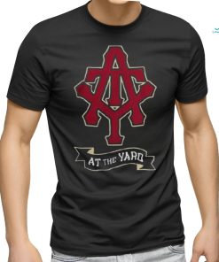 At The Yard Initials And Banner Red Shirt