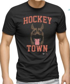 Athletelogos shop hockey town dog mask shirt