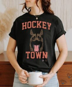 Athletelogos shop hockey town dog mask shirt